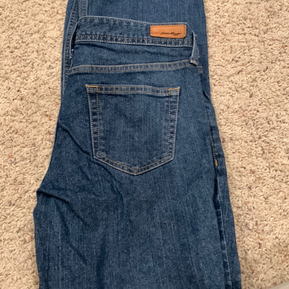 VINTAGE Eddie Bauer Classic Fit Specialty Dyed Misses 6 LONG Jeans